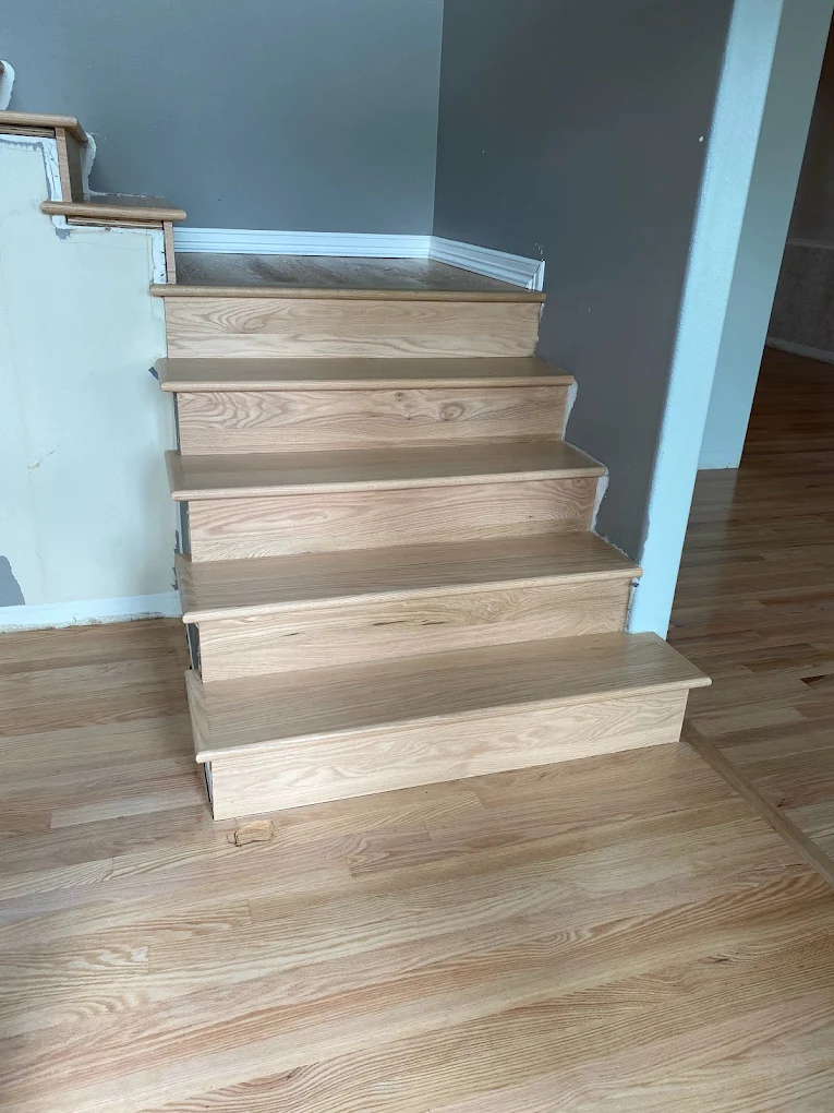 Refinishing hardwood stairs in Portland: Treads, risers, and what it really takes